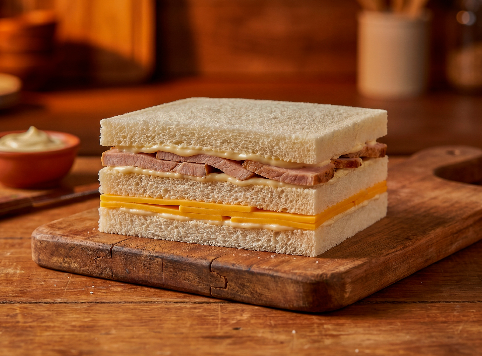 Lomito y cheddar